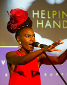 Noisettes singer Shingai at the WellChild event