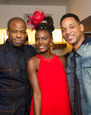 Noisettes singer Shingai with Will Smith